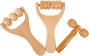 1Set Massage Roller Deep Tissue Tool for Hamstring Foot Relief Lightweight Portable for Home Travel and Hotel Use Comfortable Easy to Hold