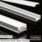 LED Strip Lights Wide Aluminium Channel Profile Bar For Kitchen Cabinet 20mmx1M