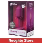 Medium Vibrating Butt Plug by b-Vibe