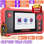 LAUNCH CRP123 Plus OBD2 Code Reader Car Diagnostic Tool Full SYS Oil SAS Reset