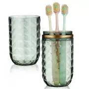 Toothbrush Holders for Bathrooms with Cover Suction Travel Mug