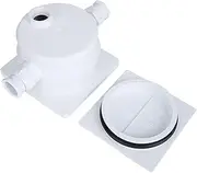 Underwater Junction Box, G3/4in DN20 Universal Underwater Lamp Waterproof Installation Junction Box, Underwater Light Distribution Box, Swimming Pool Accessories for Home Hotel Outdoor