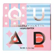 J. Cat Beauty- Highlighter Quad Spectrum Palette
