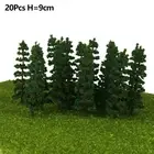 Model Trees 20pcs 9cm Height Diorama Scenery Garden Scenery Landscape Layout