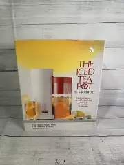 MR. COFFEE ICED TEA MAKER 2 QUART BLUE PITCHER MODEL TM1 NEW Sealed