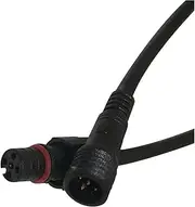 BIZOCA 5/10/20 Pairs Male to Female 2pin 3pin 4pin 5pin Connector Waterproof IP68 Black Cable Compatible 5050 2811 Ws2812 Strips /(20 Pairs,2pin)