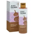 Just Herbs Castor and Black Onion Seed Sulfate Free Shampoo 200ml, unisex