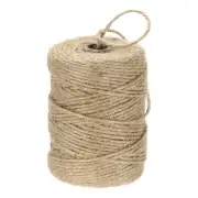 Natural Jute Twine String 328ft x 3mm Long Strong Ribbon Twine Rope Khaki