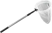 Butterfly Net, Telescopic Bug Net with Handle Extends to 37 Inches, Fine Mesh Bug Catcher, Portabe Fishing Nets for Kids and Family Butterfly