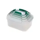 5pc Joseph & Joseph Sage Nest Lock Food Storage Container Set w/ Airtight Lid