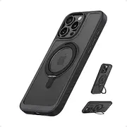Anker FlexStand Magnetic Phone Case for iPhone 16 Pro Max Case, 360° Ring Stand and Matte Protective Cover, 6.9-Inch iPhone Mobile Case Compatible with Improved MagSafe Compatibility