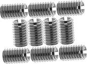 GANAZONO 10 Pack Stainless Steel Thread Repair Inserts Coiled Helical Nuts for Computer Light Fixtures Mechanical Equipment