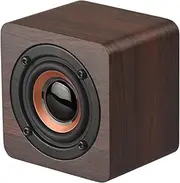 [NEVKA] Bluetooth Speaker, Portable Mini Speaker with HiFi Sound Quality,Wooden Bluetooth Speaker with 1200 mAh high-Capacity Battery,Speaker for Indoor,Outdoor,car,Travel (Walnut Color)