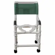 MJM International 118-3TW-KD Knocked Down Standard shower chair- 18 in.