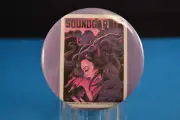 SOUNDGARDEN Purple BUTTON pin pinback ROCK grunge MUSIC 2 1/4" NOS! band