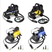 Portable Mini Tire Inflator Air Compressor Pump-DC 12V Tire Pump 140W 150 PSI
