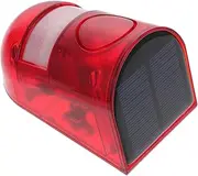 1Pc Sensor Security Light LED Flash Warning Light for Farm Theft Alarm Durable and Efficient Light Outdoor Use Bright Lighting Effects