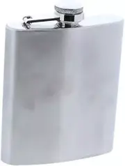 Stainless Steel Travel Portable Hip Flask 7oz FAST SHIP! C40