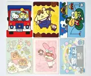 Animal Crossing Amiibo Sanrio All 6 Stickers Official Japan