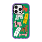 iPhone 16 Pro Impact Case MagSafe Compatible Dog Park iPhone Case by Tess Smith-Roberts