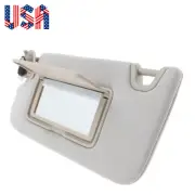 Front Driver Side Sun Visor with Light Mirror Beige for 2016-2021 Nissan Maxima