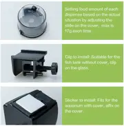 Automatic Fish Food Feeder Dispenser Pet Feeding Aquarium Tank