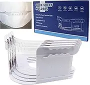 Zayin Bed Sheet Holder Straps，Heavy-Duty Sheet Straps for Secure Fit, Keep Fitted Sheets Tight, No More Loose Sheets, Easy Installation,Fits Mattresses 6 inch/15cm and Up