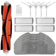 for Xiaomi Mi Robot Vacuum Mop 2 Pro Robot Vacuum Accessories Set, Main Brush, Cleaning Cloths, Hepa Filter, Side Brush As Shown