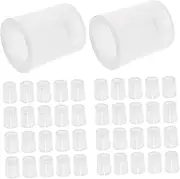 Homoyoyo 100pcs Liquid Dispenser Adapter Versatile Transfer Tool for Precise Liquid Dispensing Compatible Various Bottle for Perfume Extraction and Household Use Compact and Portable Design