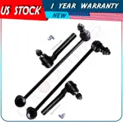 For 2004 05 06 07 08 09 Nissan Quest 4Pcs Front Steering Sway Bar Outer Tie Rod (for: Nissan)