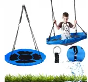 SWING Children's 100cm Tree Rope Safe Up to 150kg Durable Outdoor Play Equipment
