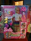 Barbie Leopard Rainbow Color Change Hair Style Doll & 14 Pieces & New!