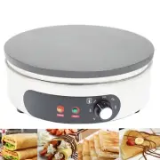 110V Single Crepe Maker and Pancake Machine Non-stick Crepe Pancake Maker