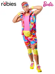 Rubies Licensed Adult Fancy Dress Costume Ken Roller Skate Barbie Movie