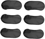 Gogogmee 20Pcs Sleeping Eye Patch Comfortable Black Eye Shade for Travel Napping and Games Light Blocking Blinder for for Friends and Family