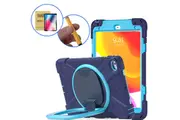 StylePro, package, iPad 10th and 11th gen tough case + pencil + screen protector, blue