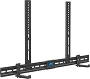 [Mounting Dream] Universal Soundbar Bracket Fits Soundbars with/Without Holes, for Samsung Soundbar, Sony LG PC Bose JBL Bomaker, soundbar TV Mount with Anti-Slip Base Holder, Install on TV or Wall.