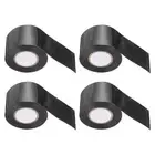 4pcs Artificial Grass Tape 1.97" x 16.4 ft Double-Sided Turf Seam Tape, Black