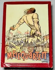 Vintage Mesequartett Mese Kvartett Jatekszabaly Minerva Story Card Game NEW