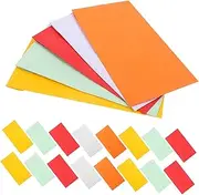 BCOATH 50Pcs Paper Envelopes Portable Cash Storage Pouches Multi Use Item Organizer for Cash Cards and Secure and Versatile
