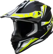 IXS 362 2.0 Motocross Helmet, black-yellow, Size S for Men Black Yellow
