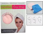 Bath Hair Wrap Towel Microfiber Drying Head Cap Turban Twist Dry Shower