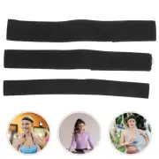 3 Pcs Wig Melt Band Wig Making Accessories Wig Band Wrap Elastic Band Sewing