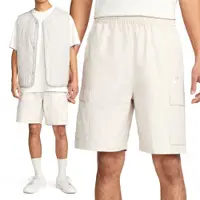 在飛比找蝦皮商城優惠-Nike Club Cargo Short 男 米白 工裝 