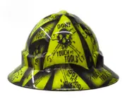 Cool Hard Hats Unisex DON�T TOUCH MY TOOLS Pro Choice Wide Brim Safety Hard Hat