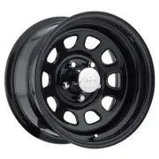 Rock Crawler Series 51 Black Wheel Size 15x8 Bolt Pattern 5x4dot75 Offset