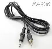 6ft. 3.5mm Mono Mini Jack Plug to Single RCA Plug AV Cable / Cord, AV-R06