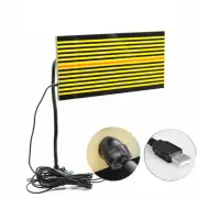 Car USB LED Line Board Reflector Body Dent Paintless Testing Repair Hail Tool