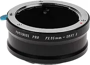 Fotodiox Pro Lens Mount Adapter - Fuji Fujica X-Mount 35mm (FX35) SLR Lens to Sony Alpha E-Mount Mirrorless Camera Body