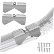 Pcs Gutter Extension Hinge, Downspout Extension Flip-Up Hinge, Easy DIY 2